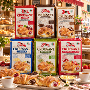Italian Croissant Café Assortment — complete original Flora assortment