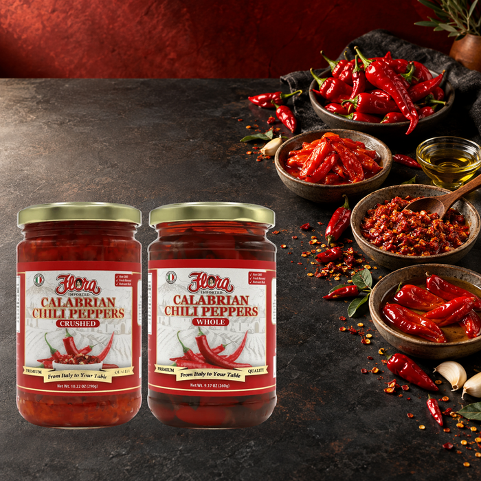 Italian Pepper Spectrum Selection — Choose Your Calabrian Heat