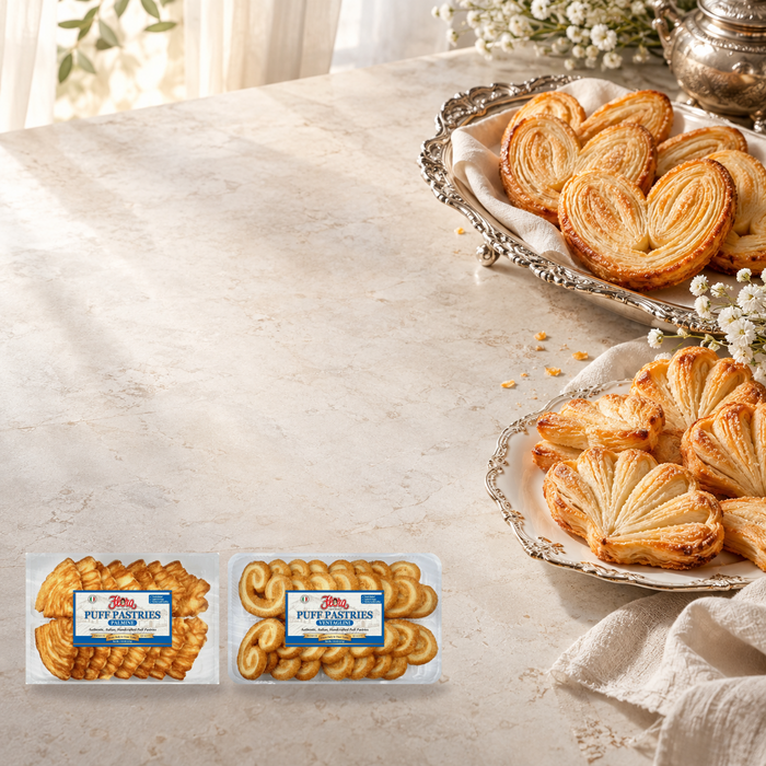 Italian Puff Pastry Quartet — Graceful Italian Shapes