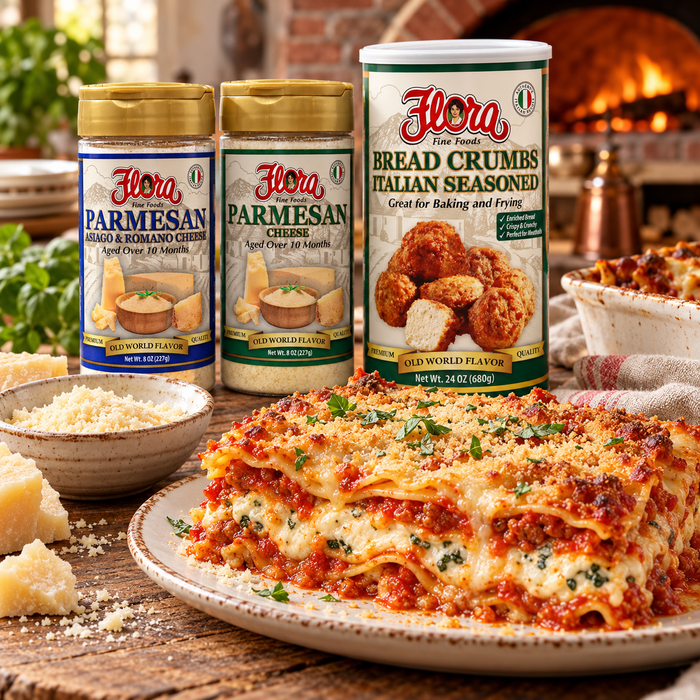 Lasagna al Forno Family Bake Box — Two Cheeses, Golden Top