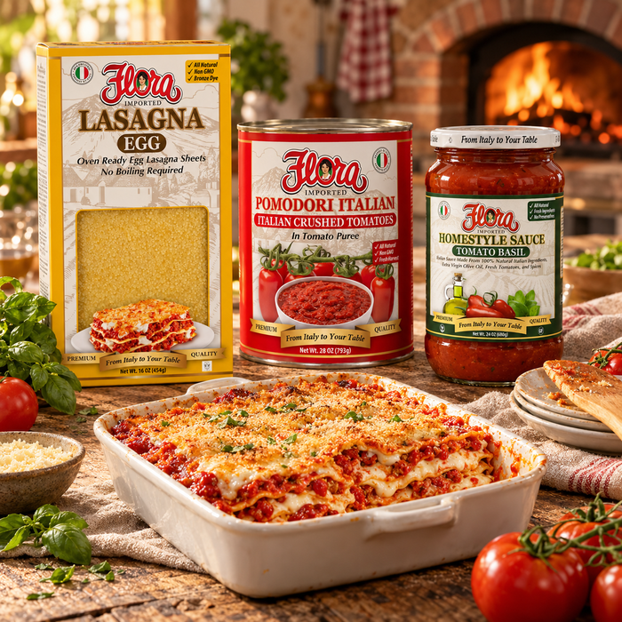 Lasagna al Forno Family Bake Box — Build the Layers