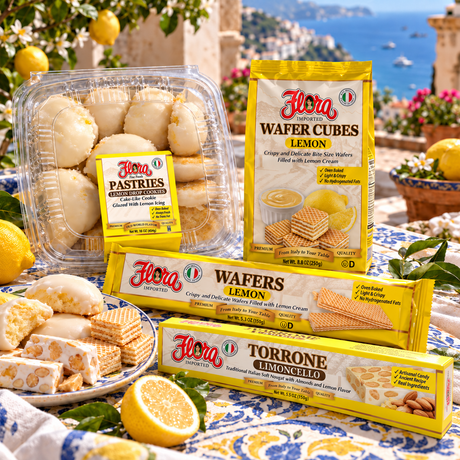 Lemon Dolce Tasting Box — complete original Flora assortment