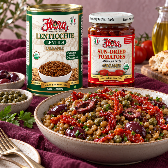 Lentil Antipasto Lunch Pantry — A Lively Lentil Base