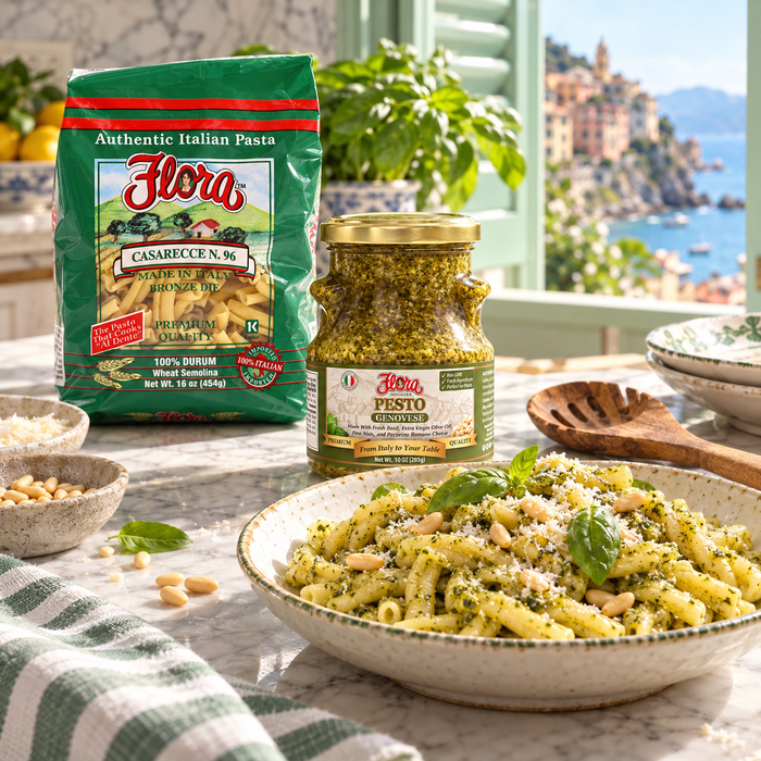 Ligurian Casarecce Pesto Kitchen Set — A Taste of Liguria