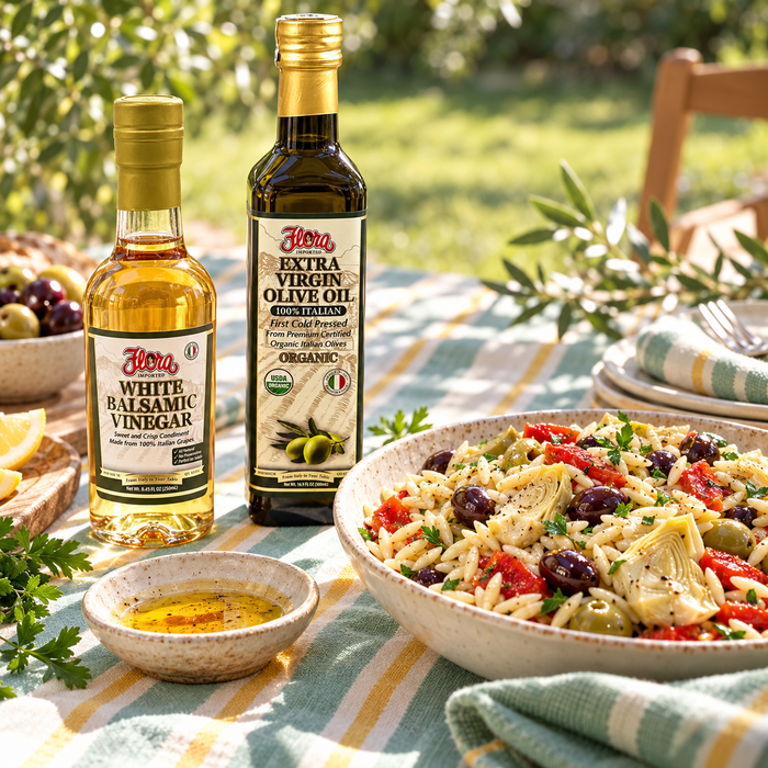 Mediterranean Orzo Picnic Pantry — Dress It Lightly