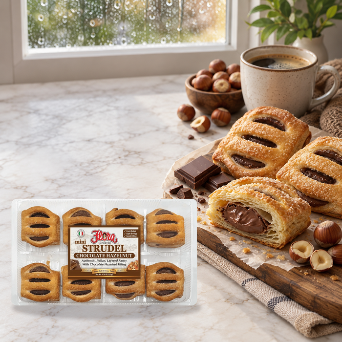 Mini Strudel Tasting Trio — A Nutty Coffee Companion