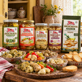 Nonna's Open-Pantry Vegetable Table — included products