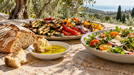 Organic EVOO Discovery Collection — serving inspiration