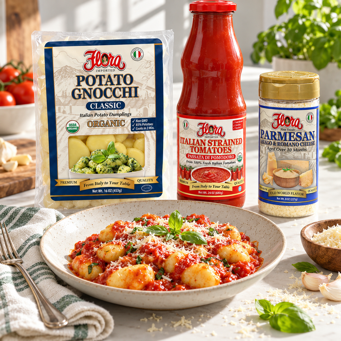 Organic Gnocchi Pomodoro Dinner Selection — A Savory Final Sprinkle