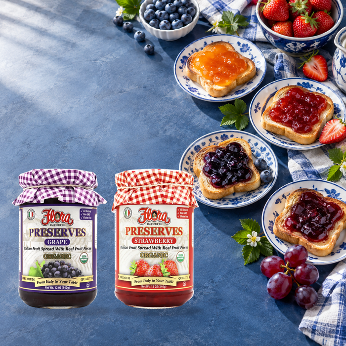 Organic Preserve Morning Flight — A Classic Sweet Pair