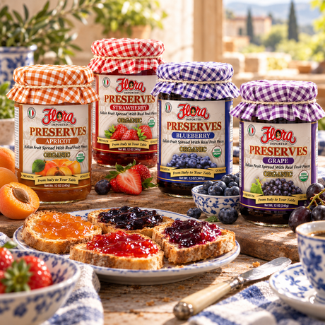 Organic Preserve Morning Flight — complete original Flora assortment
