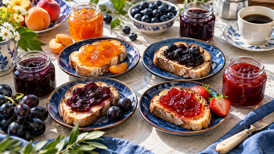 Organic Preserve Morning Flight — serving inspiration