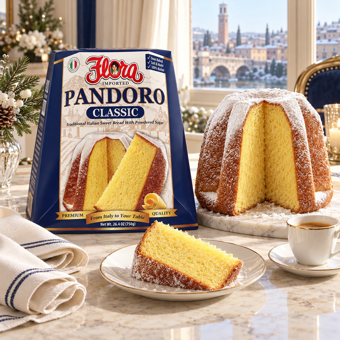 Tradition, Beautifully Presented — Flora pandoro classic in an Italian setting