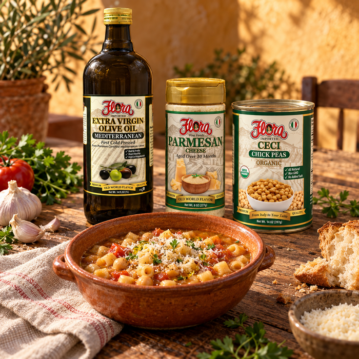 Pasta e Ceci Rustic Soup Collection — Comfort by the Bowl