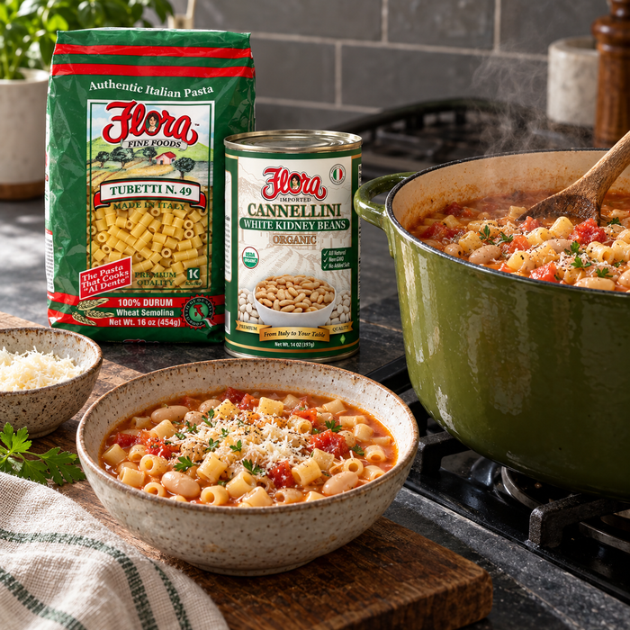 Pasta e Fagioli Family Pot Kit — Tubetti & Cannellini