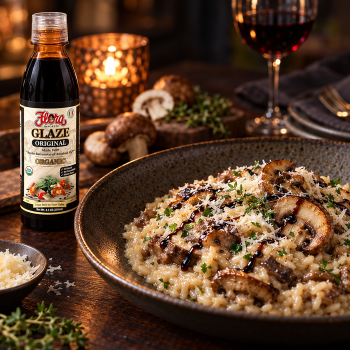 Porcini Risotto Fireside Finish Set — The Final Drizzle