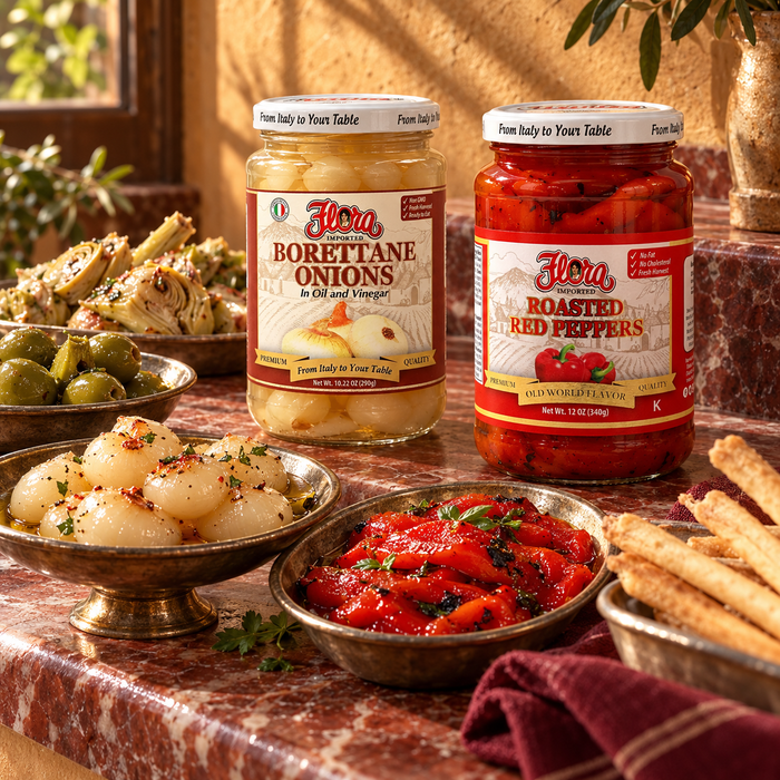 Roman Wine-Bar Antipasto Pantry — serving detail two
