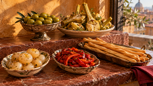 Roman Wine-Bar Antipasto Pantry — serving suggestion