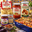 Sicilian Caponata Paccheri Bake Set — included Flora products and serving suggestion