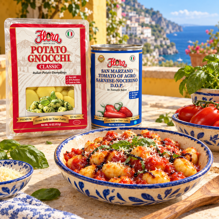 Sorrento Gnocchi Tomato & Basil Dinner Set — Soft Gnocchi, Rich Tomatoes