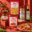 Sun-Dried Tomato Penne Duo Dinner Kit — included Flora products and serving suggestion