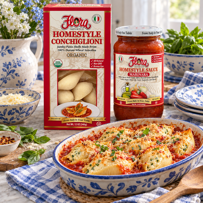 Sunday Stuffed Shells Family Pantry — Ready for Your Filling