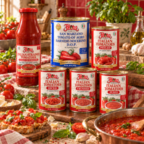 The Tomato Cook's Library — complete original Flora assortment