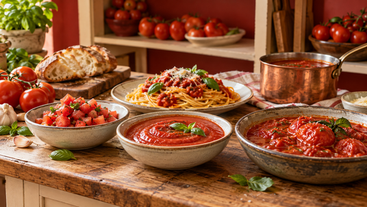 The Tomato Cook's Library — serving inspiration