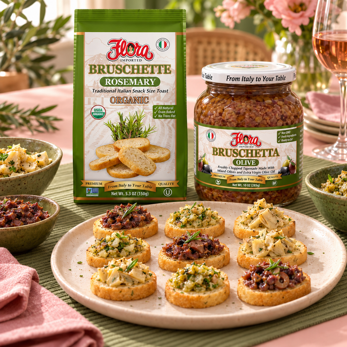 Toast Trio Mix-and-Match Aperitivo Set — serving detail three