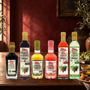 Vinegars of Italy Tasting Flight — included Flora products