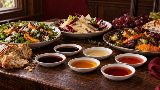 Vinegars of Italy Tasting Flight — serving inspiration