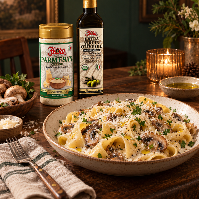A Rich Italian Finish — Woodland Pappardelle Supper Set