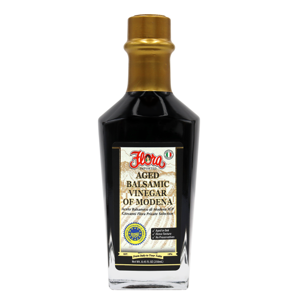 Flora Foods Premium Aged Balsamic Vinegar of Modena Anfora Bottle