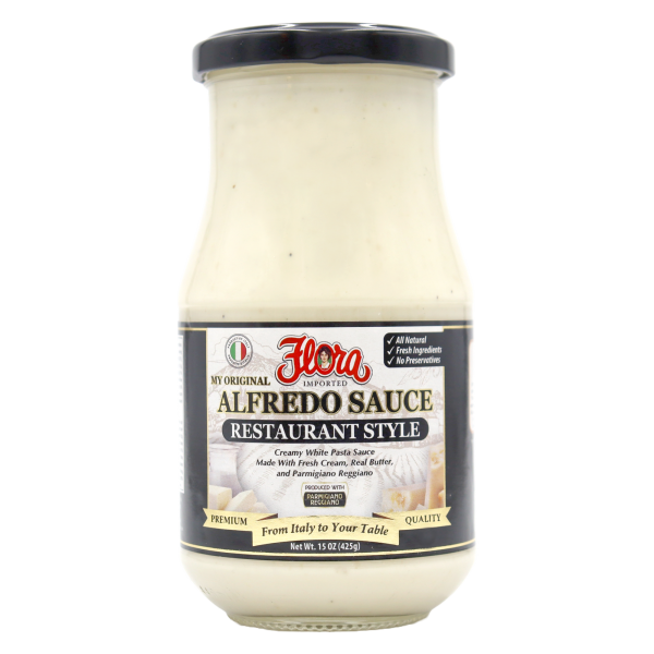 Flora Foods Alfredo Sauce 15 oz Jar