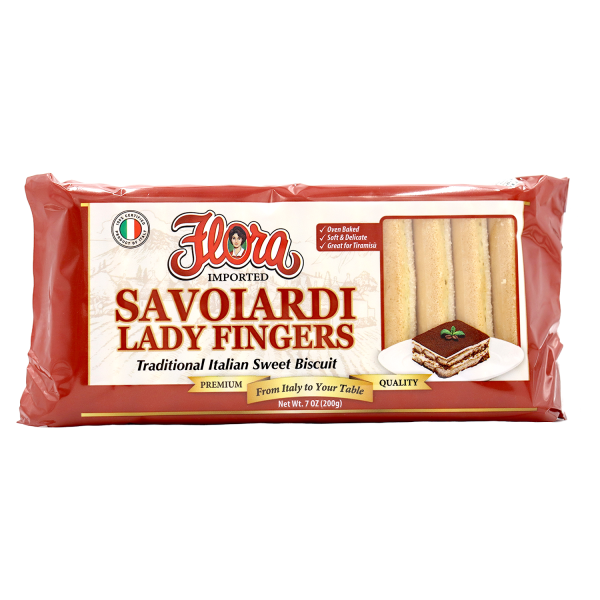 Flora Foods Lady Fingers Savoiardi Cookies 200 Grams