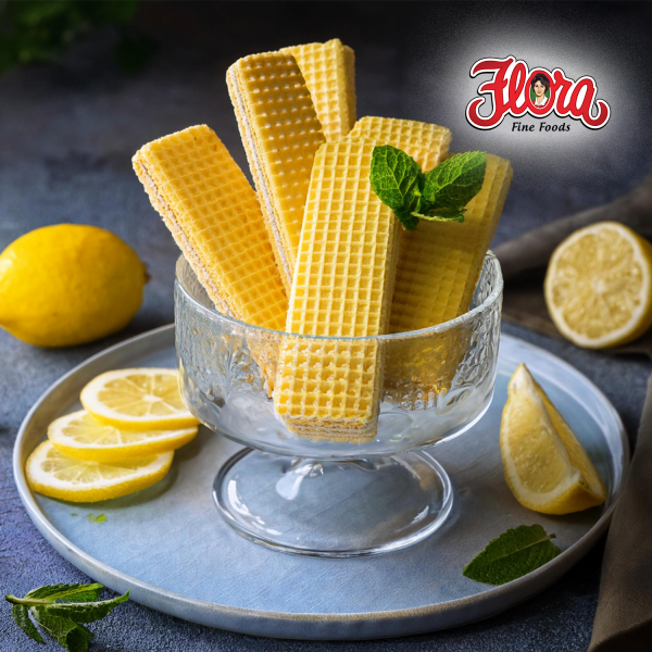 Flora Foods Wafer Lemon Cookies