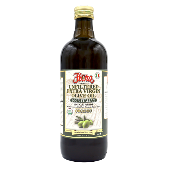 Flora Foods Unfiltered Extra Virgin Olive Oil 1 Liter