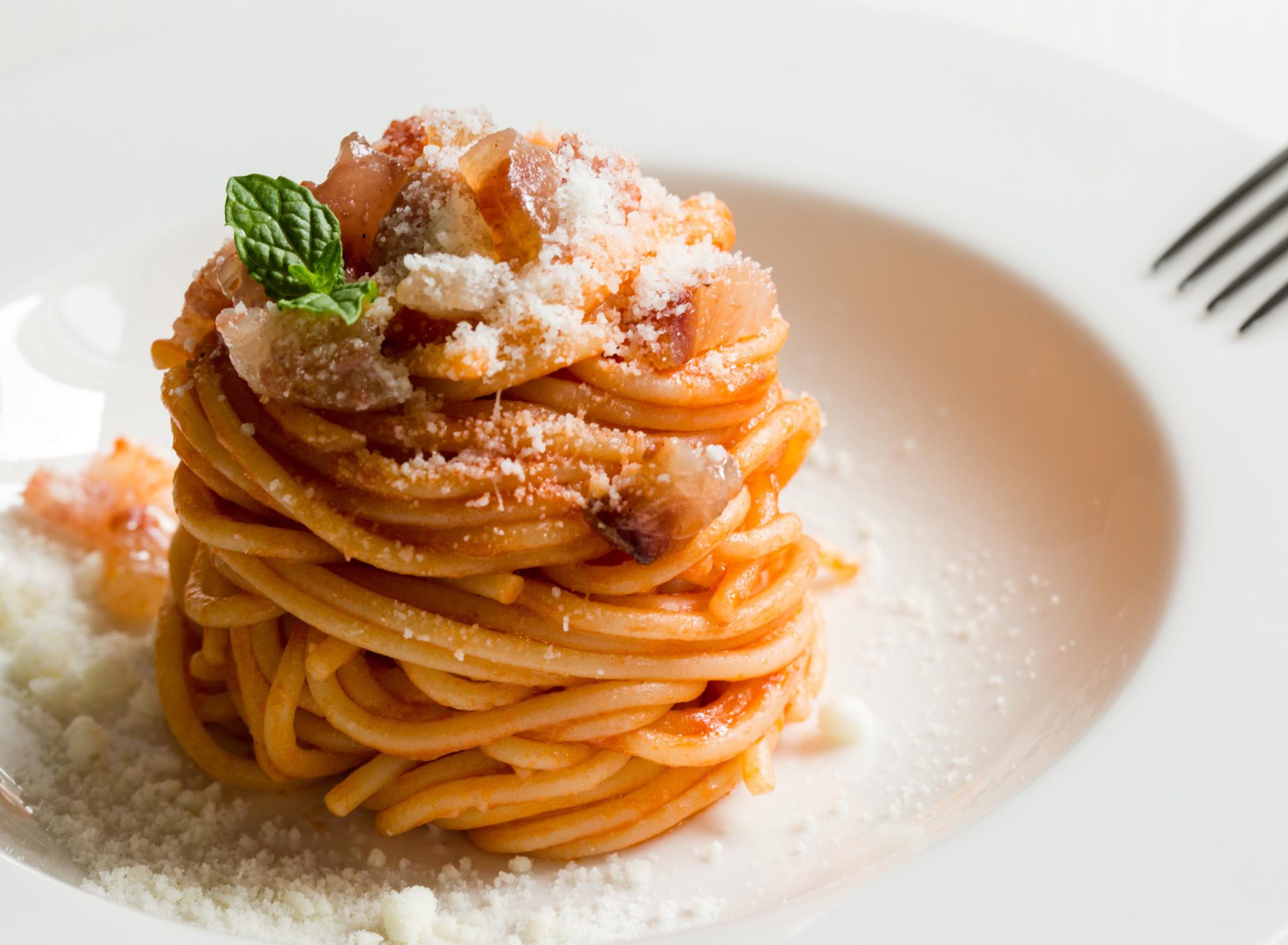 Spaghetti all’Amatriciana - Flora Fine Foods
