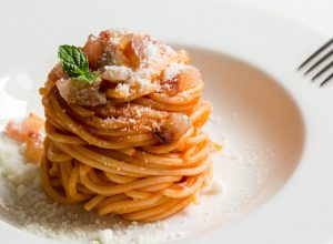 Spaghetti all’Amatriciana - Flora Fine Foods