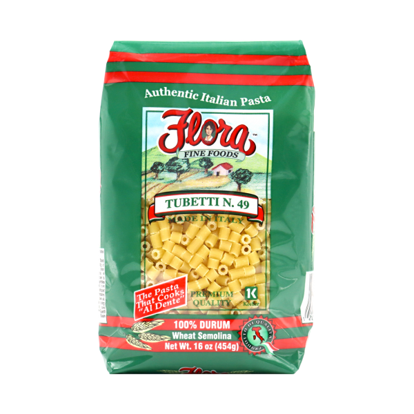 Flora Foods Tubetti Pasta Shape # 49